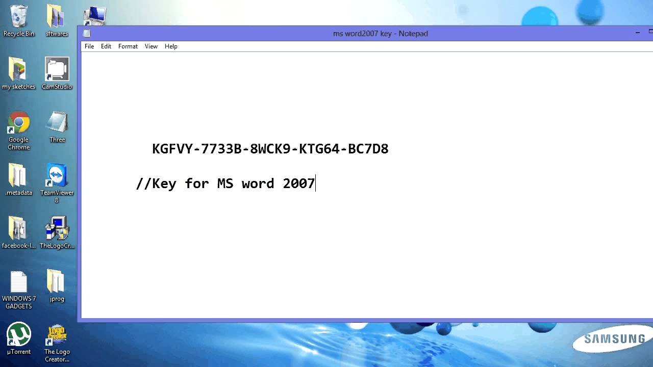free ms office 2013 activation key